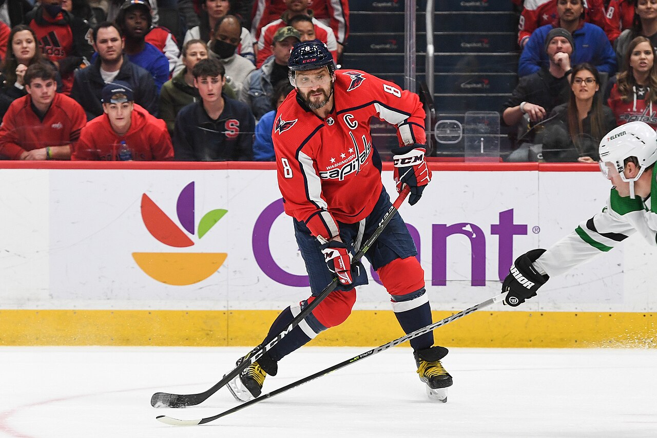 Hockey action from Rogers Place
