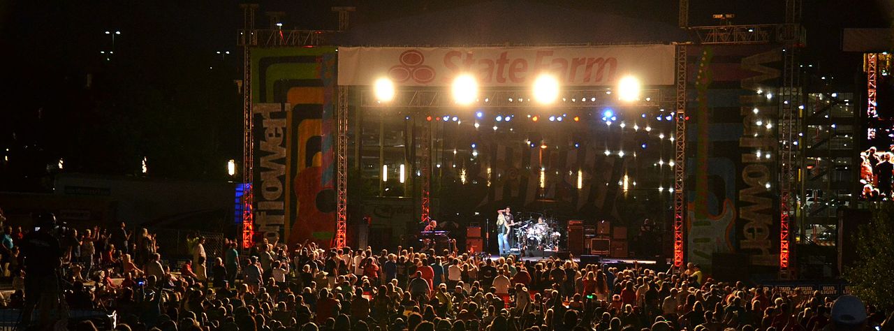 concert stage music performance arena